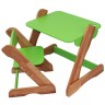 Комплект стол + стульчик MBL- p101+c101 (зеленый)