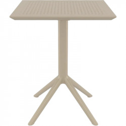 Стол уличный складной Siesta Sky Folding Table 60 (бежевый)