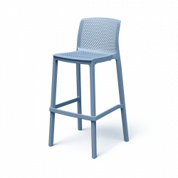 Стул барный уличный VLL- FERNE Nexo (синий, жёлтый)