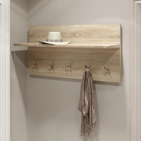 Вешалка в прихожую EVR-Соната-800 дуб сонома