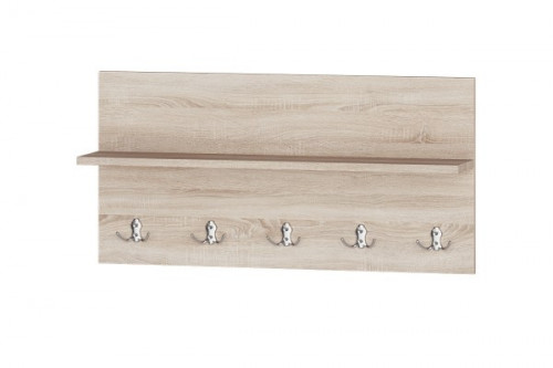 Вешалка в прихожую EVR- Соната-800 дуб сонома