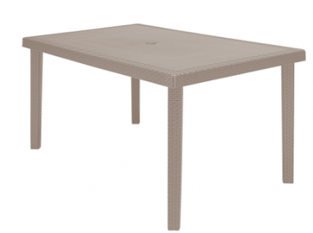 Стол из полипропилена GRANDSOLEIL CA- RECTANGULAR TABLE BOHEME