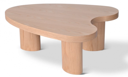 Сэт кофейных столиков CRV- Benito, Oak nature top and black