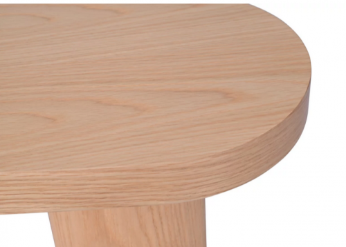 Сэт кофейных столиков CRV- Benito, Oak nature top and black