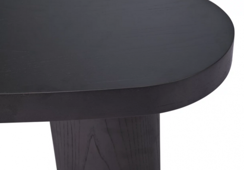 Сэт кофейных столиков CRV- Benito, Oak nature top and black