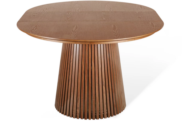 Стол обеденный раскладной CRV- Namara,Euforia brown wood 120-160-200 см,коричневый