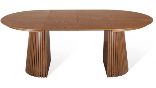 Стол обеденный раскладной CRV- Namara,Euforia brown wood 120-160-200 см,коричневый