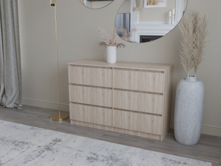 Комод на 6 шухляд ViA- Таун ТК-9