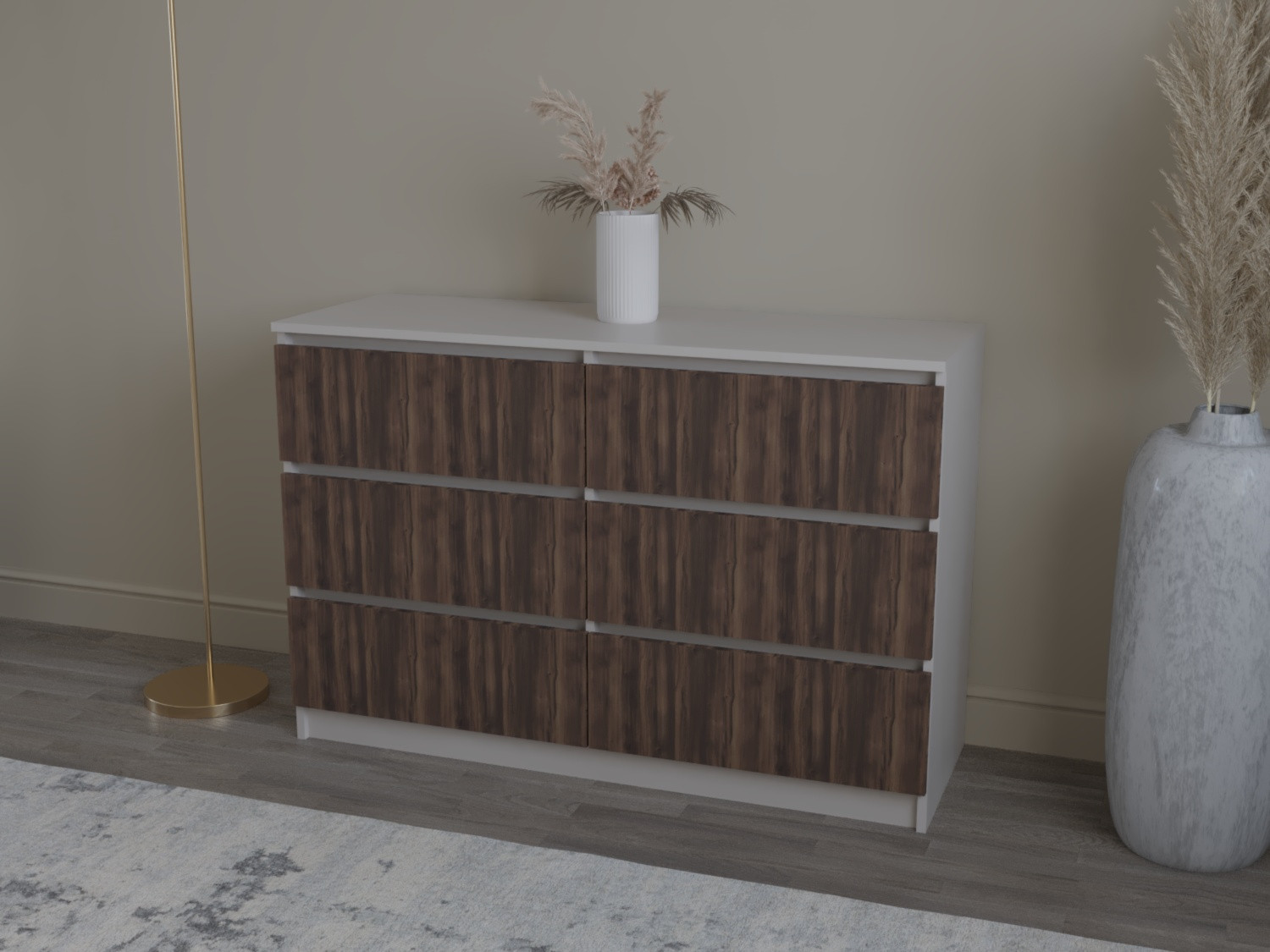 Комод на 6 шухляд ViA- Таун ТК-9