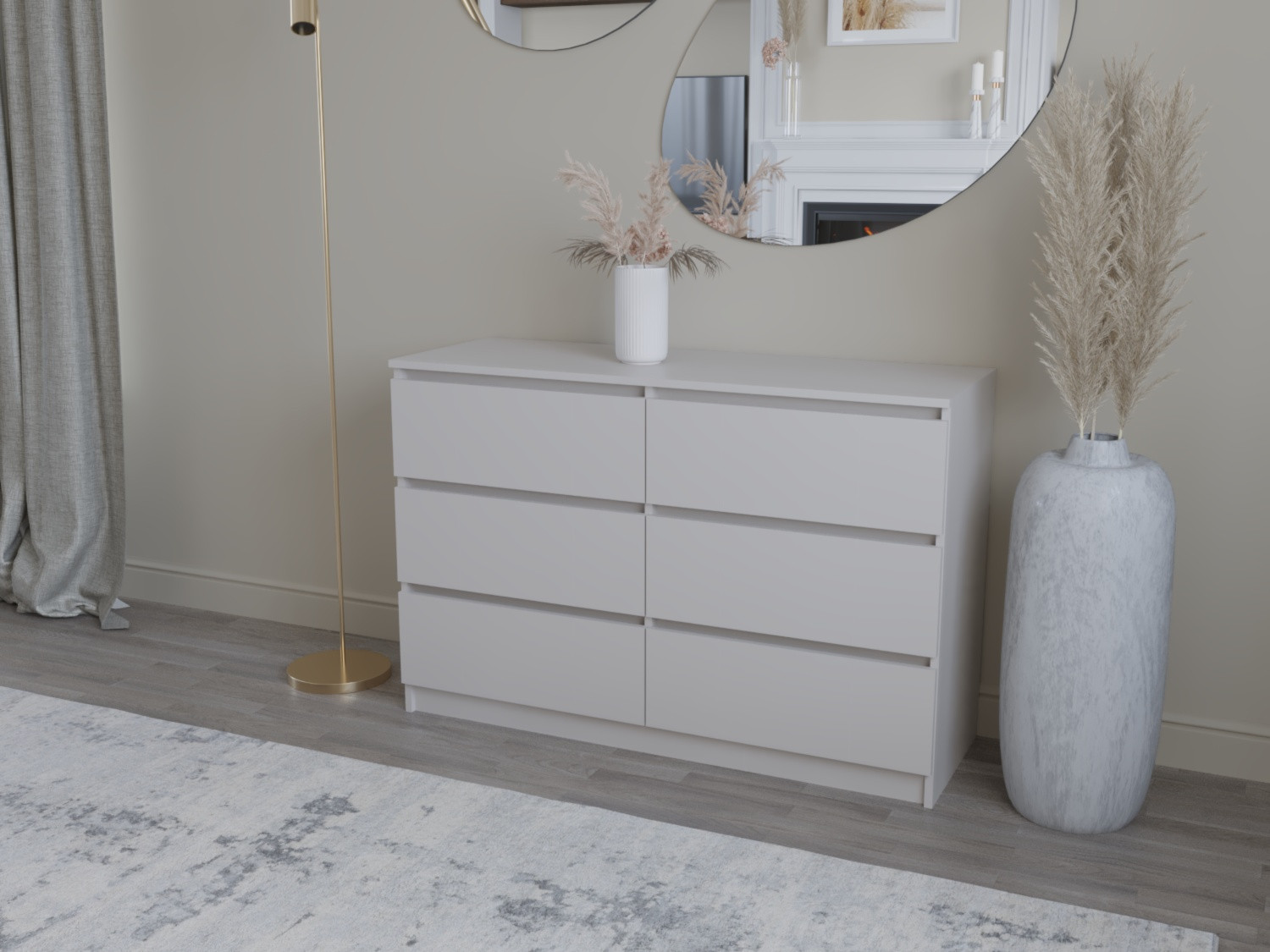 Комод на 6 шухляд ViA- Таун ТК-9