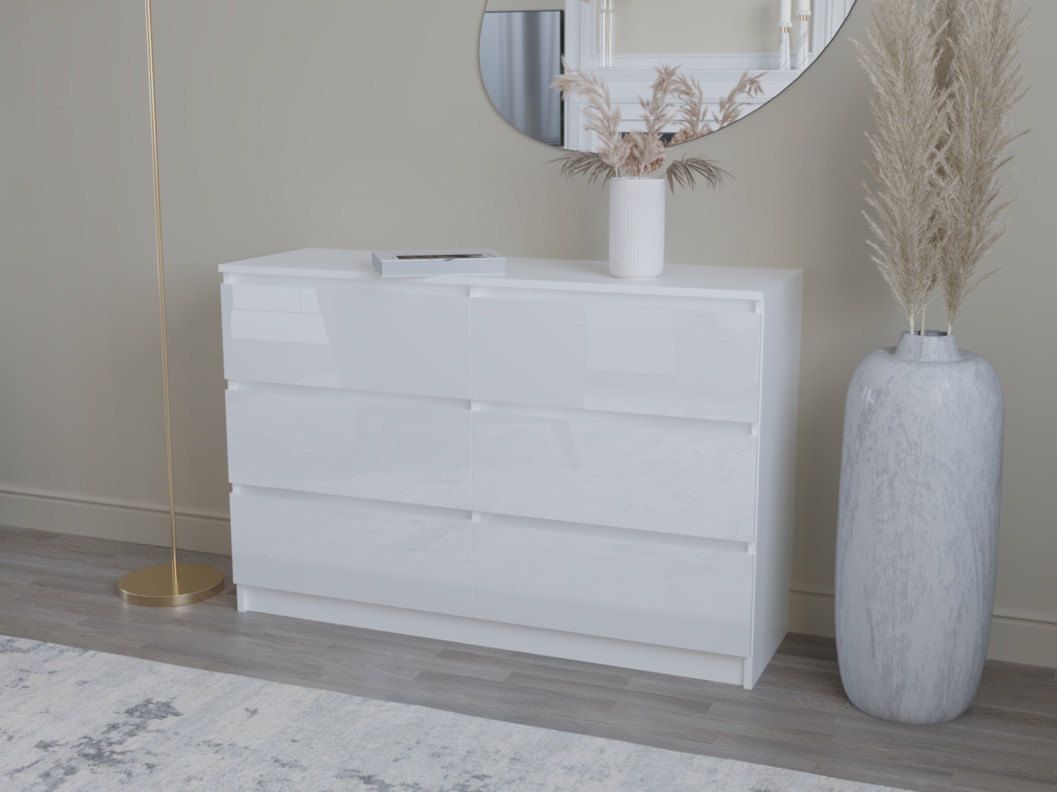 Комод на 6 шухляд ViA- Таун ТК-9