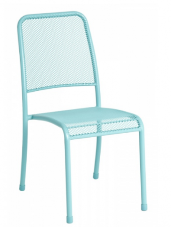 Стул металлический Alexander Rose TEA- PORTOFINO STACKING SIDE CHAIR 