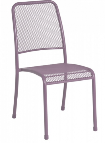 Стул металлический Alexander Rose TEA- PORTOFINO STACKING SIDE CHAIR 