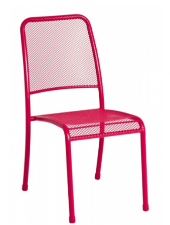 Стул металлический Alexander Rose TEA- PORTOFINO STACKING SIDE CHAIR 