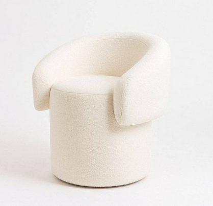 Пуф со спинкой Mil- Melissa 59х53х68 см 