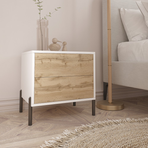 Тумба прикроватная 50х50х40 см KOD- ТУ-Норди