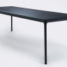 Стол обеденный DEI- HOUE FOUR 270х90 см (столешница - металл)