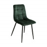 Фото №1 - IDEA обеденный стул BERGEN зеленый бархат