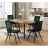 Фото №3 - IDEA обеденный стул BERGEN зеленый бархат