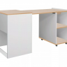 SIGNAL PL- Стол компьютерный DUO 60х46(140) дуб / белый