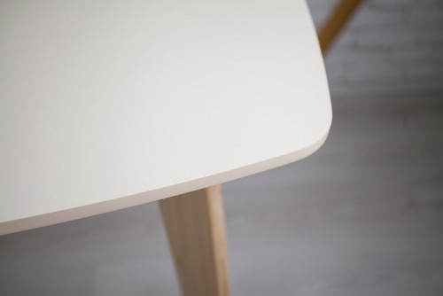 Стол квадратный кухонный (дерево, МДФ, HPL) Ont- Джузеппе Бежевый