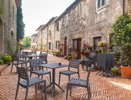 Стол уличный складной Siesta Sky Folding Table 60 (серый)