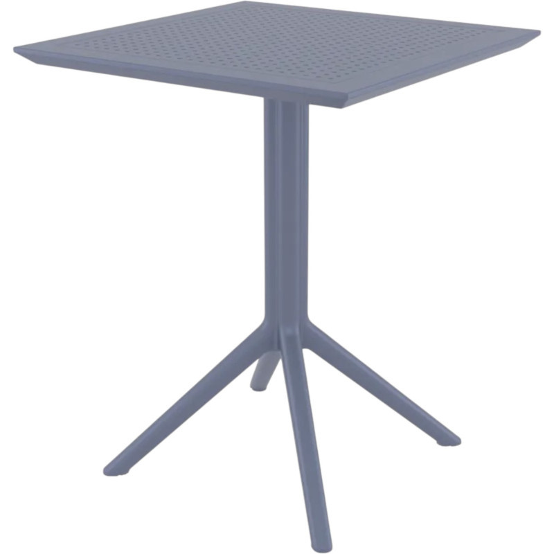 Стол уличный складной Siesta Sky Folding Table 60 (серый)