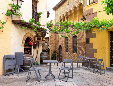 Стол уличный складной Siesta Sky Folding Table 60 (серый)