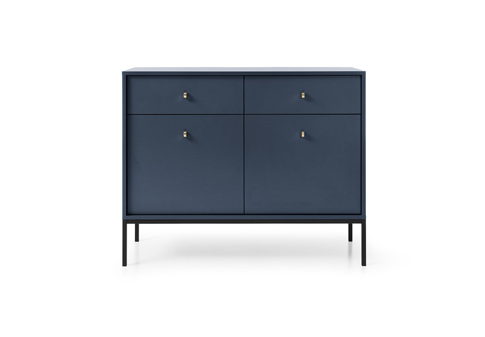 Комод PIASKI MONO DARK BLUE MKSZ104, ДСП, 104х83х39см