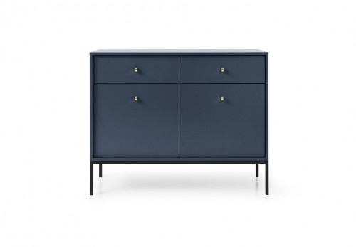 Комод PIASKI MONO DARK BLUE MKSZ104, ДСП, 104х83х39см