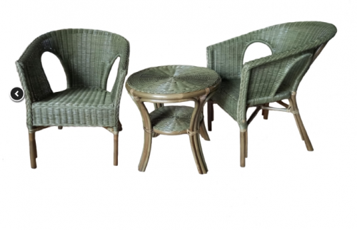 Комплект для отдыха из ротанга CRU- Kelek terrace 2 кресла+ столик