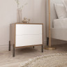 Тумба прикроватная 50х50х40 см KOD- ТУ-Норди (белый фасад)