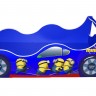 Кровать машина VRN- «Миньон синий» Д-0010 серии «Драйв» 