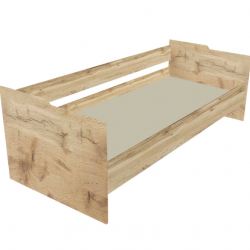 Кровать односпальная VRN- "Bedroom" БР№3 сп.м 90Х190 