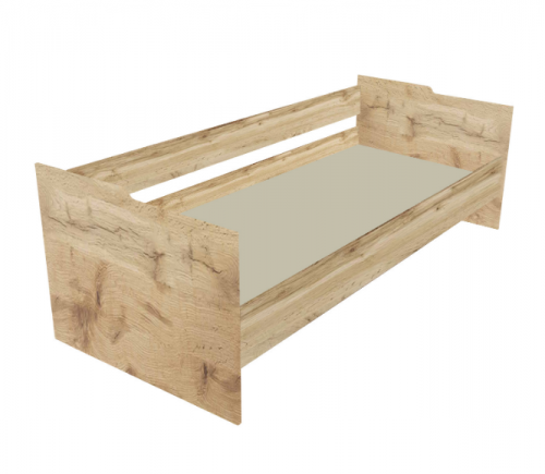 Кровать односпальная VRN- "Bedroom" БР№3 сп.м 90Х190 