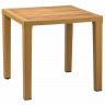 Стол обеденный TYA- Antares Iroko, Ножки-пласт., Цвет дерева 80х80