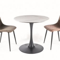 Стол из керамики SIGNAL Espero Ø 80см