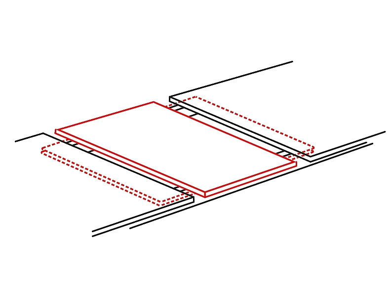 Стол SIGNAL TORONTO белый мат 120 (160)x80 