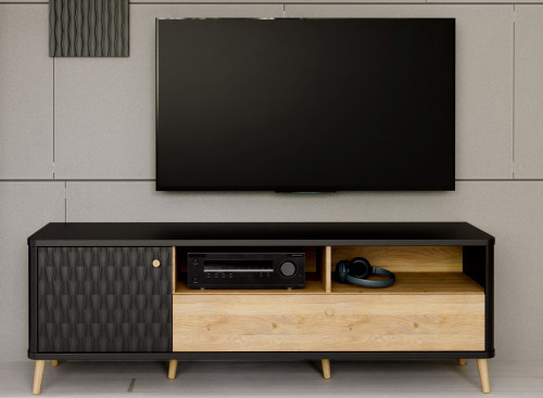 Тумба TV Forte FIXSMILE FXST122 L 158см, дуб Маувелла