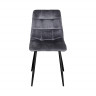 Фото №2 - IDEA обеденный стул BERGEN серый бархат
