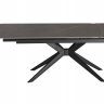 Стол обеденный модерн super premium ceramic  Evro- LISBON Matt Ceramic Bulgaria DARK GREY T7548-1824