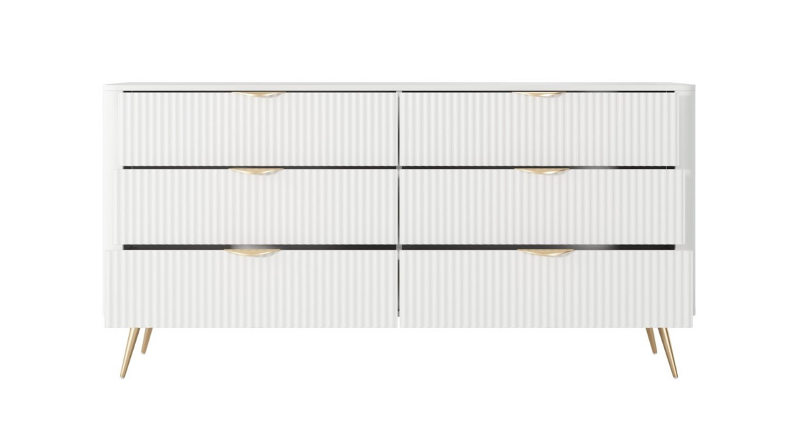 Комод Perfect Home Ланте / Lante  6S/163 Белый