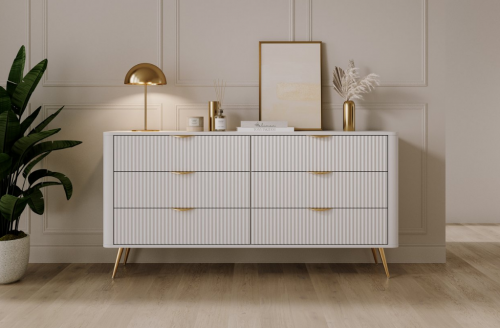 Комод Perfect Home Ланте / Lante  6S/163 Белый