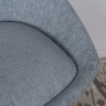 Стул поворотный NL- TOLEDO бледно-бирюзовый (текстиль)