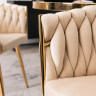 Кресло Ont- CAPI кремовый велюр