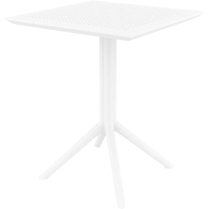 Стол уличный складной Siesta Sky Folding Table 60 (белый)