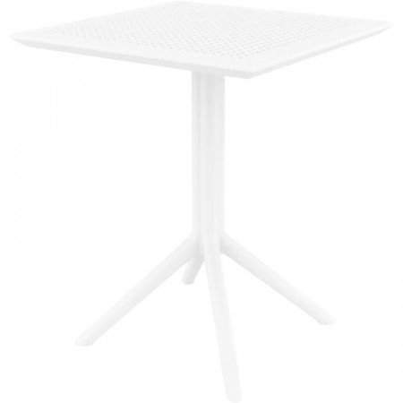 Стол уличный складной Siesta Sky Folding Table 60 (белый)