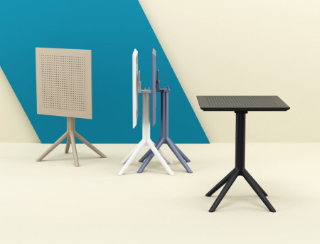 Стол уличный складной Siesta Sky Folding Table 60 (белый)