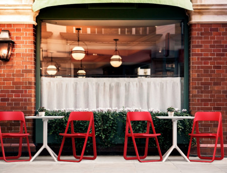 Стол уличный складной Siesta Sky Folding Table 60 (белый)