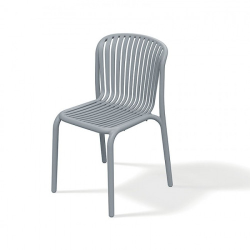 Стул уличный обеденный VLL- FERNE Berne (зеленый, серый)